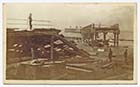 Storm damage to Jetty [CDV Byrne]